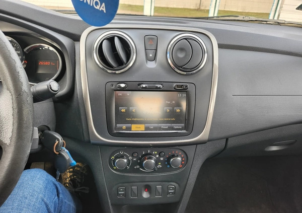 Dacia Logan cena 15900 przebieg: 265555, rok produkcji 2013 z Piła małe 326